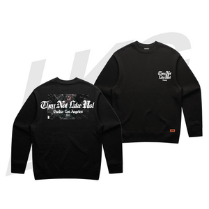 LOWKEY! "THEY NOT LIKE US" RELAXED CREW - BLACK