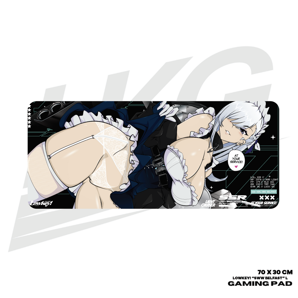 LOWKEY! "SWW BELFAST" GAMING MOUSE PAD