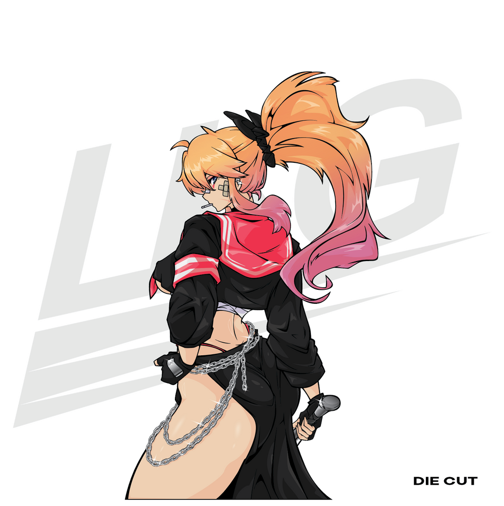 LOWKEY! "SUKEBAN AKARI" DIE CUT