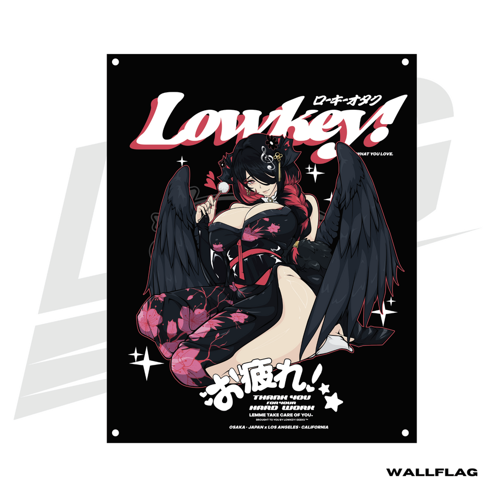 ***SPECIAL RELEASE!*** ~ LOWKEY! "OTSUKARE" MAMARISSA WALL FLAG