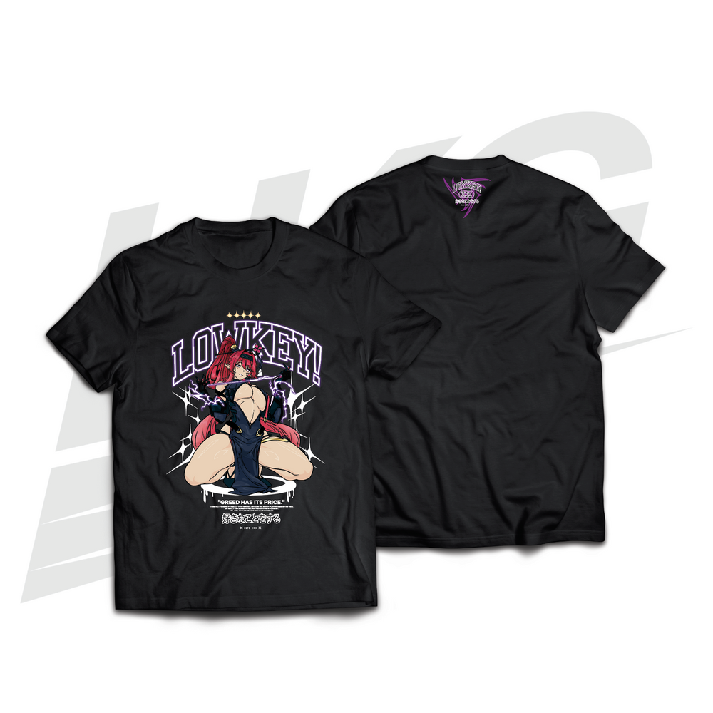LOWKEY! YINLIN SSR TEE - BLACK