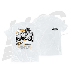 LOWKEY! "GRADE A5 WAIFU" KASHINO TEE - WHITE