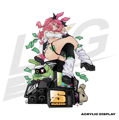 ***SPECIAL RELEASE!***~ LOWKEY! "C.R.E.A.M." NICOLE ZZZERO ACRYLIC DISPLAY