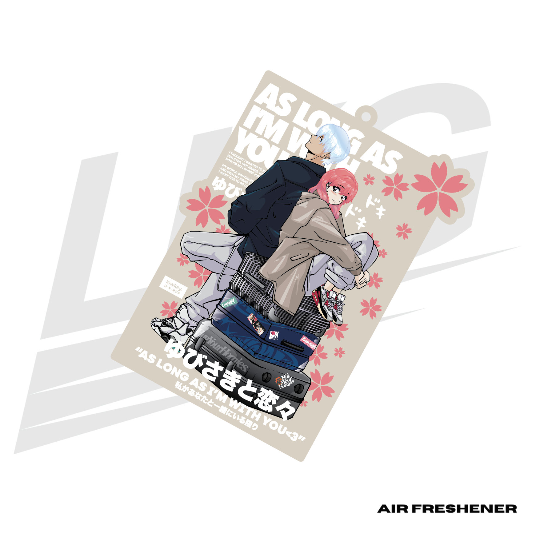 ***PREMIUM*** ~ LOWKEY! "AS LONG AS I'M WITH YOU" SHOUJO AIR FRESHENER