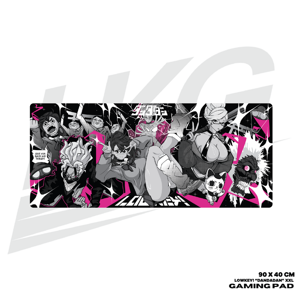 LOWKEY! "DANDADAN" GAMING MOUSE PAD - XXL
