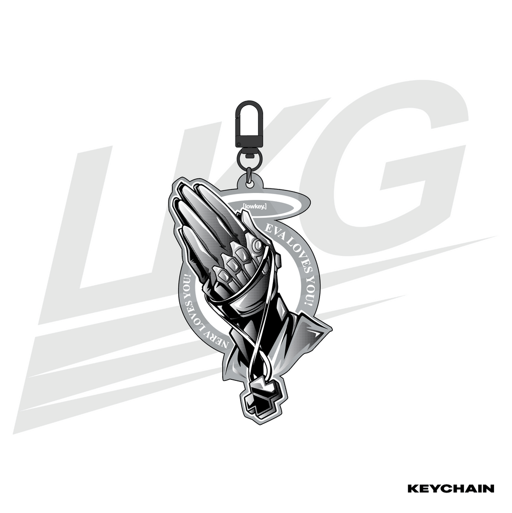 LOWKEY! "EVA UNIT" BLESSED KEYCHAIN