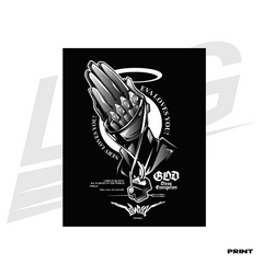 LIMITED EDITION ART PRINT -  LOWKEY! "NERV LOVES YOU!" PRINT