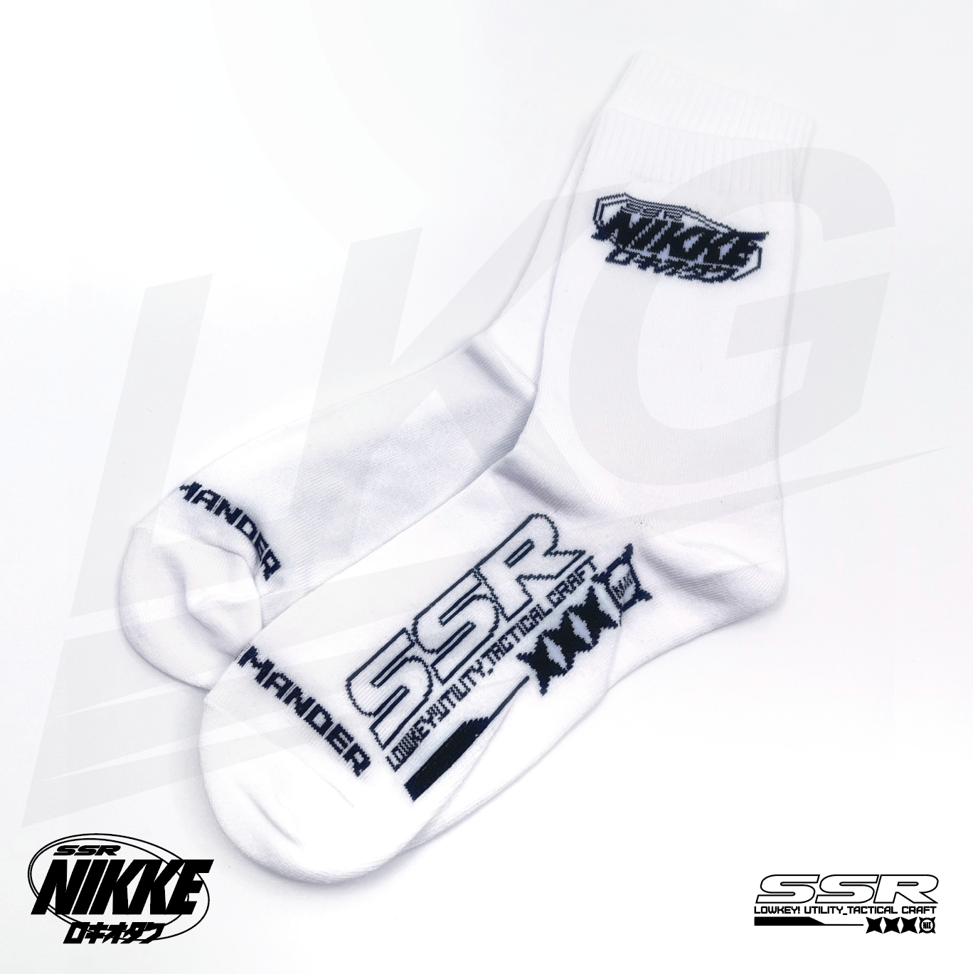 ***AVAILABLE NOW!***~ LOWKEY! "SSR" NIKKE SOCKS PACK