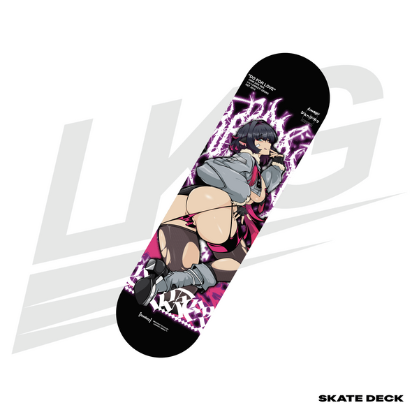 LIMITED 1/25 ~ LOWKEY! "JANE DOE" ZZZERO SKATE DECK