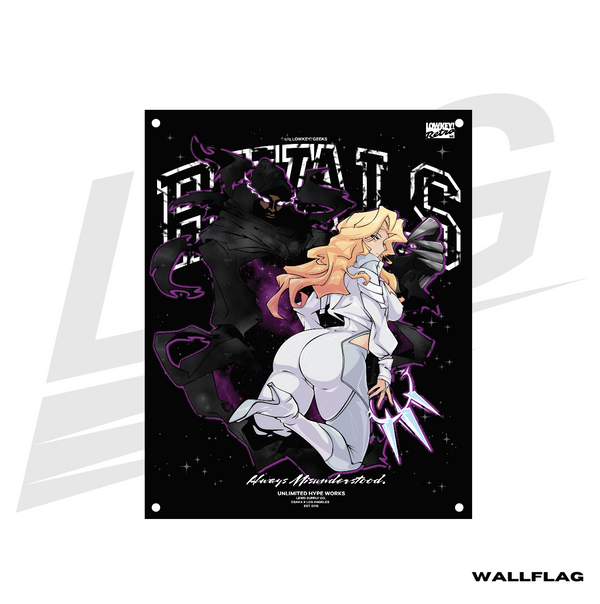 ***SPECIAL RELEASE!*** ~ LOWKEY! "CLOAK & DAGGER" '97 WALL FLAG