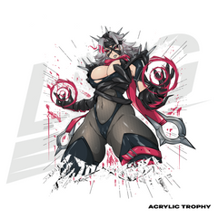 ***SPECIAL RELEASE!***~ LOWKEY! "MALICE" SUE STORM ACRYLIC TROPHY