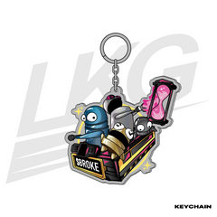 LOWKEY! "GOT JUNK?" REPO SQUAD KEYCHAIN