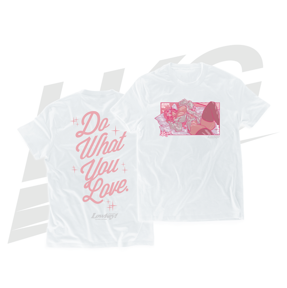 LOWKEY! "GM MODERNIA" TEE - WHITE