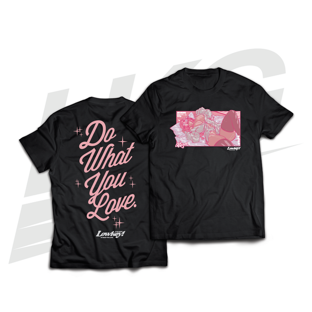 LOWKEY! "GM MODERNIA" TEE - BLACK