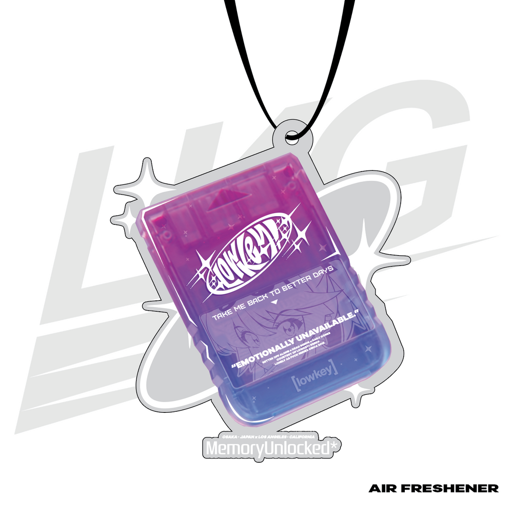 LOWKEY! "MEMORY CARD" AIR FRESHENER
