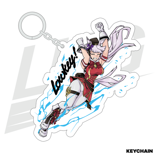 LOWKEY! "GOLD SHIP" KEYCHAIN