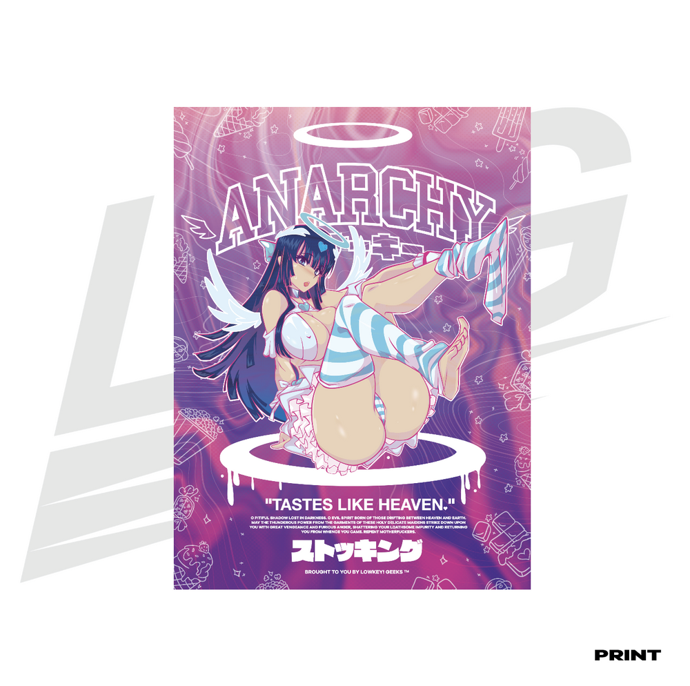 LIMITED EDITION ART PRINT -  LOWKEY! "TASTES LIKE HEAVEN" PRINT V2