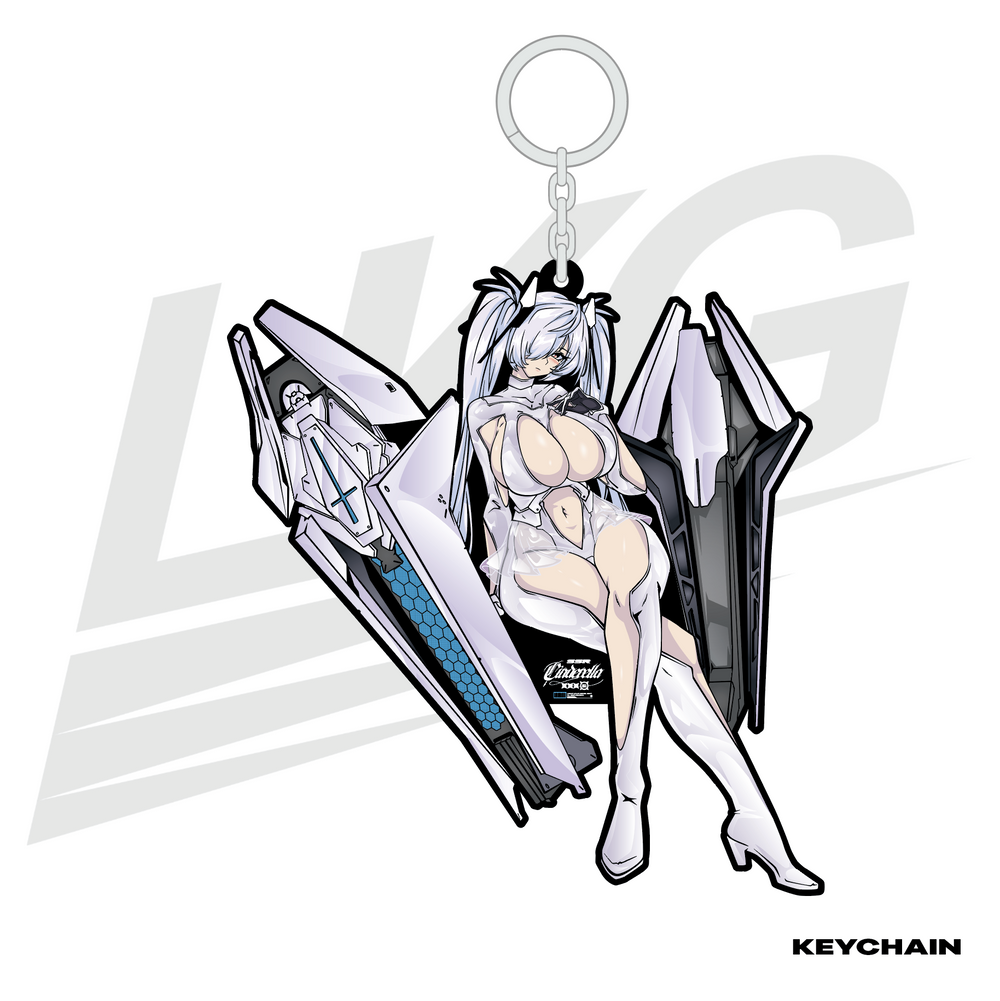 LOWKEY! "SSR CINDERELLA" NIKKE KEYCHAIN