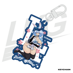 LOWKEY! "DODGERS X PEKOMAMA" KEYCHAIN