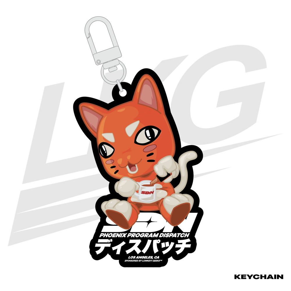 LOWKEY! "MR. WHISKEY" SDN STAFF KEYCHAIN