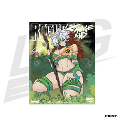 LIMITED EDITION ART PRINT -  LOWKEY! ISSUE NO. 40 "SAVAGE" ROGUE V2 PRINT