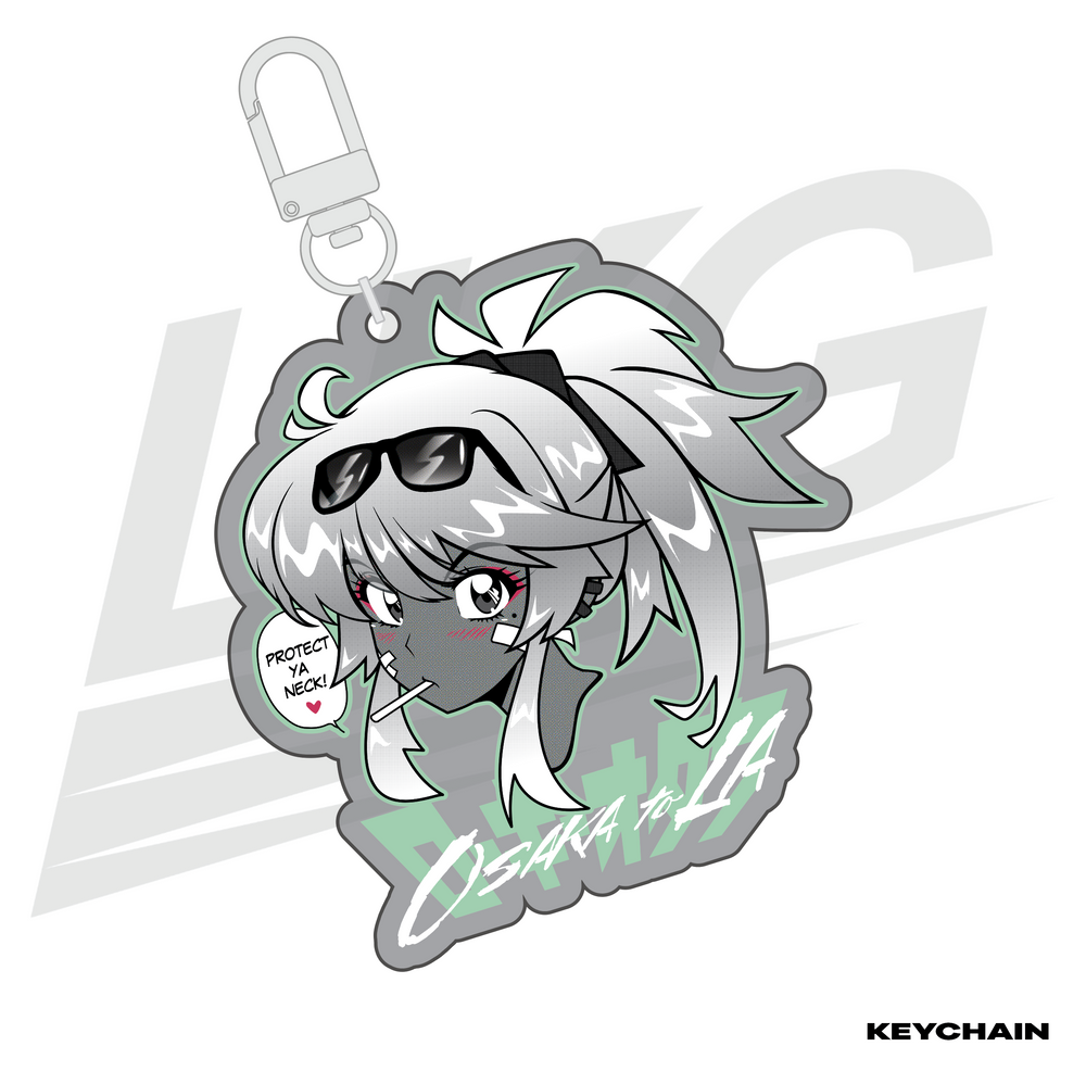 LOWKEY! "NOSTALGIA AKARI" KEYCHAIN