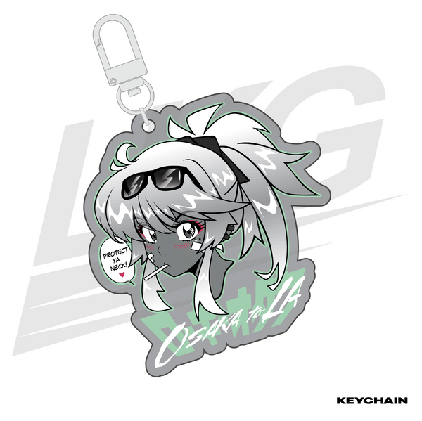 LOWKEY! "NOSTALGIA AKARI" KEYCHAIN