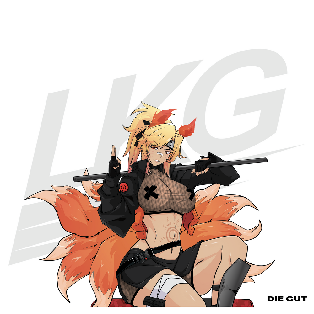 KYUUBI AKARI DIE CUT