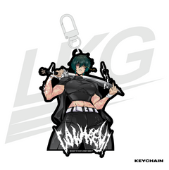 LOWKEY! "DESTROY IT ALL" MAKI KEYCHAIN