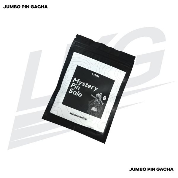 LOWKEY! "MYSTERY GACHA" JUMBO PIN  - B GRADE