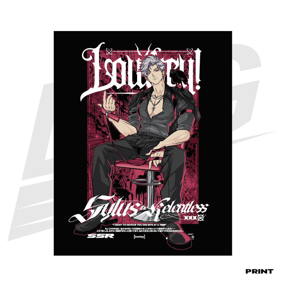 LIMITED EDITION ART PRINT -  LOWKEY! "SSR SYLUS" PRINT