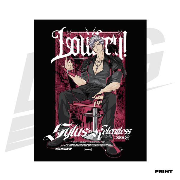 LIMITED EDITION ART PRINT -  LOWKEY! "SSR SYLUS" PRINT