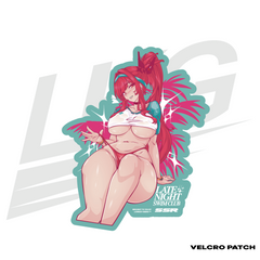 LOWKEY! "SSR NIKKE" SWIMSUIT RAPI PATCH - VELCRO