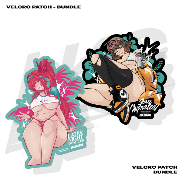 LOWKEY! "SSR NIKKE" SERIES 1 VELCRO PATCH - BUNDLE