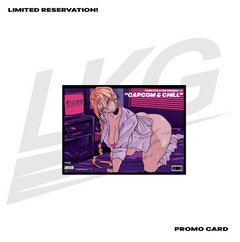 LIMITED EDITION FOIL CARD -  LOWKEY! "CAPCOM & CHILL" CAMMY COLLECTIBLE PROMO CARD
