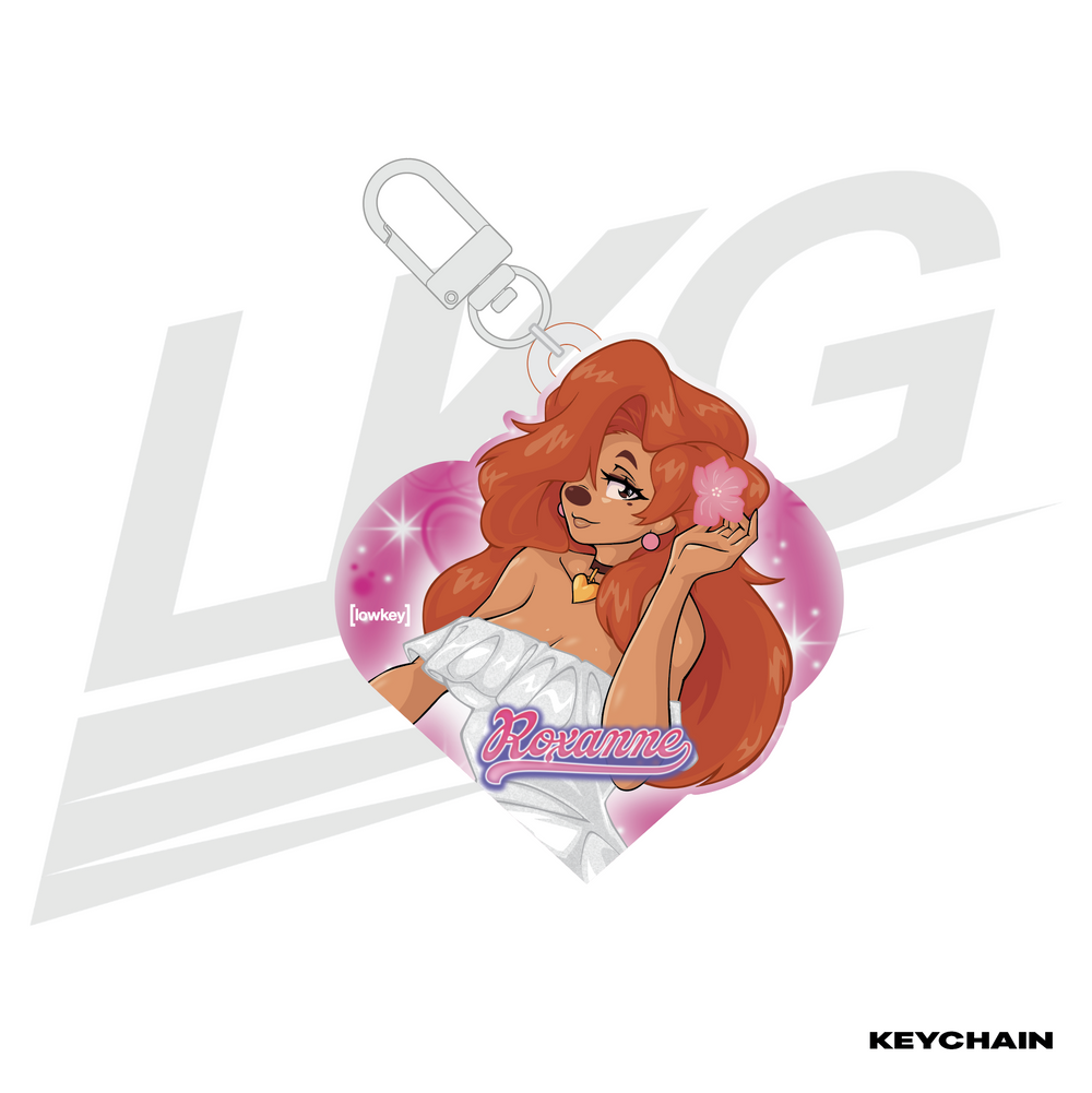 LOWKEY! "ROXANNE" KEYCHAIN