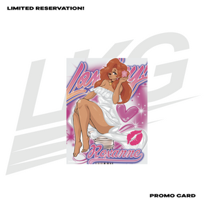 LIMITED EDITION FOIL CARD -  LOWKEY! "ROXANNE" COLLECTIBLE PROMO CARD