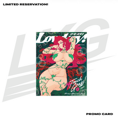 LIMITED EDITION FOIL CARD -  LOWKEY! "TOUCH GRASS" POISON IVY COLLECTIBLE PROMO CARD