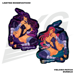 LOWKEY! "BLACKFIRE & STARFIRE" VELCRO PATCH - BUNDLE