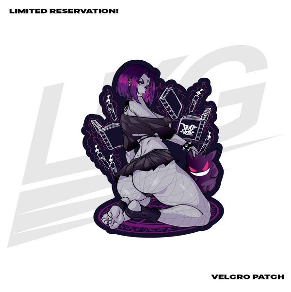 LOWKEY! "RAVEN" PATCH - VELCRO