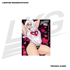 LIMITED EDITION FOIL CARD -  LOWKEY! "GOOD KITTY MAAD CITY" BLACK CAT COLLECTIBLE PROMO CARD