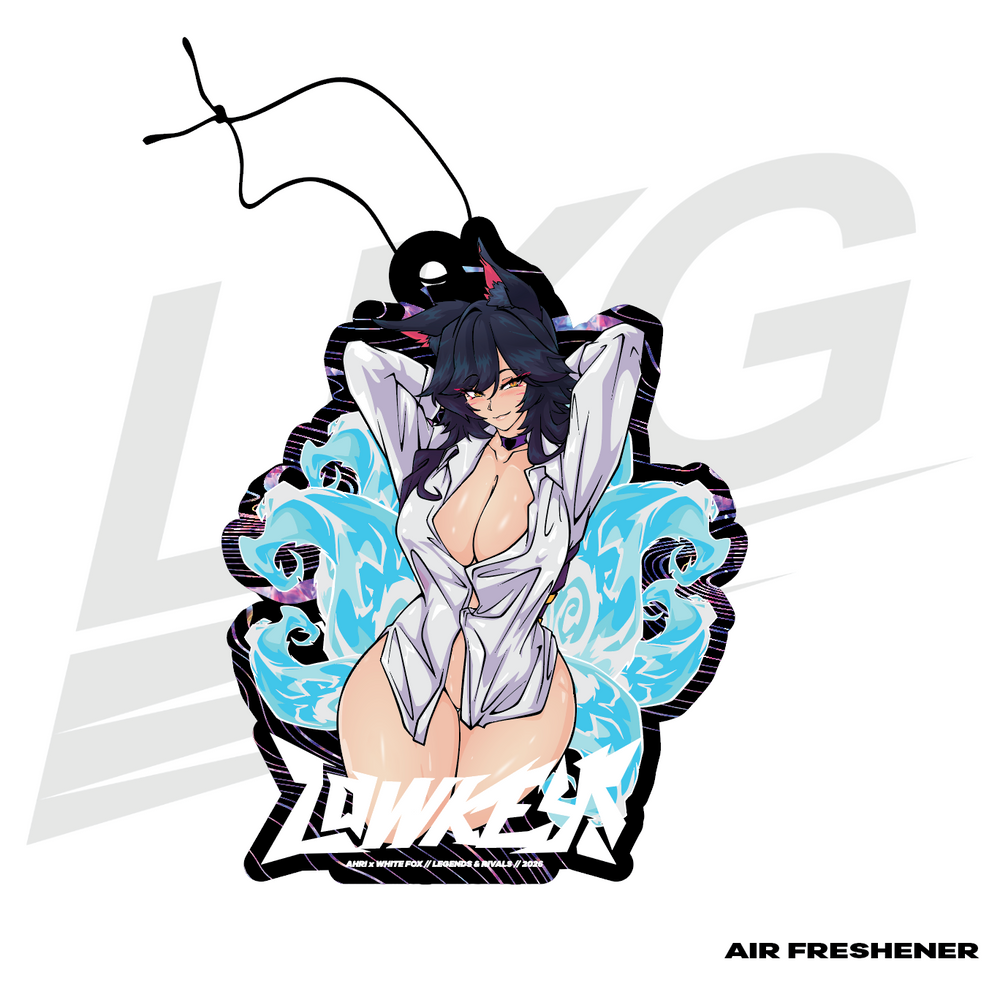 LOWKEY!  "AHRI X WHITE FOX"  FRESHENER