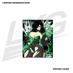 LIMITED EDITION FOIL CARD -  LOWKEY! "GOTHBUNNY SHEGO" COLLECTIBLE PROMO CARD