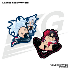 LOWKEY! "RACE QUEEN AZUR LANE" SERIES 1 VELCRO PATCH - BUNDLE