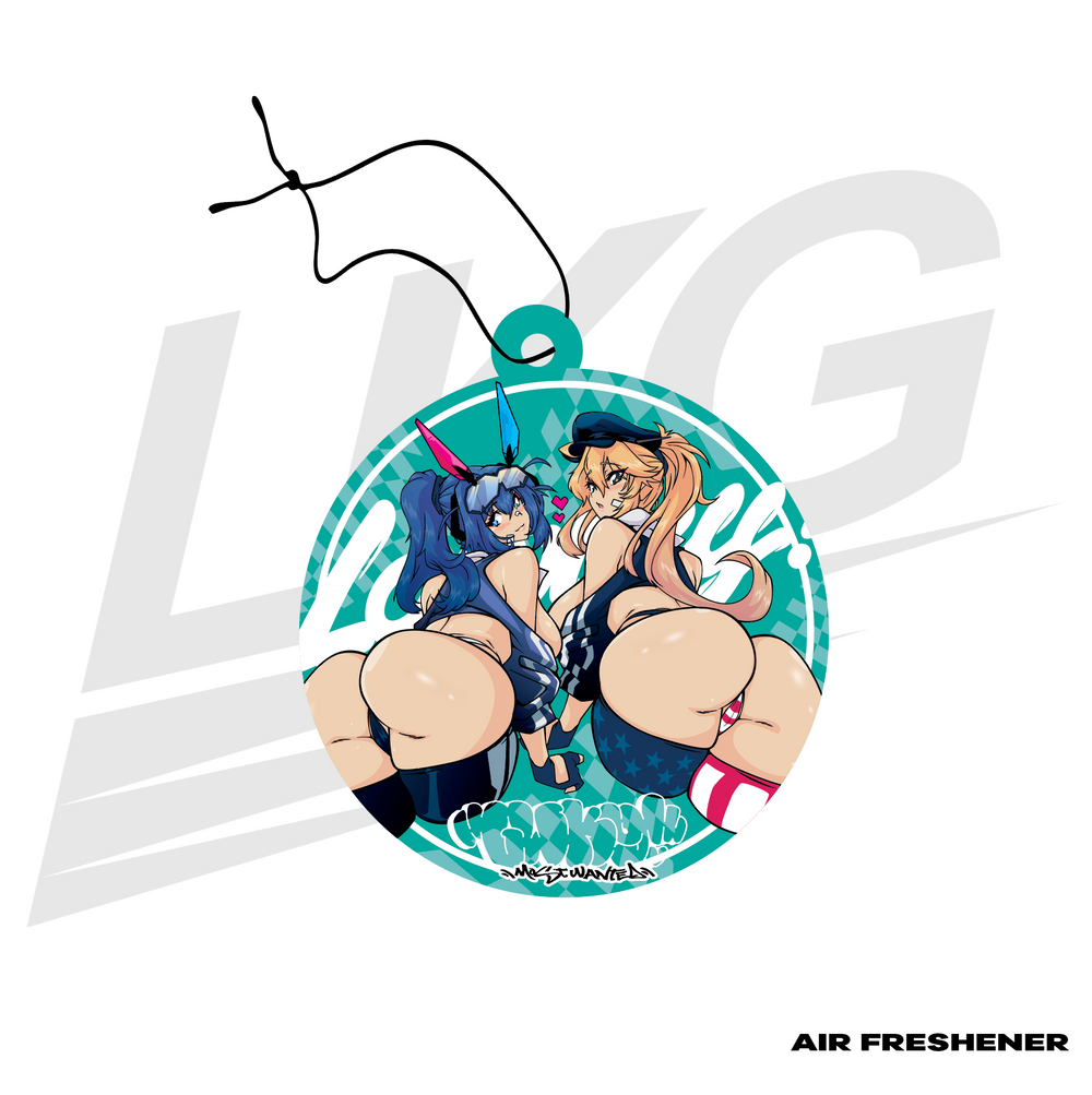 LOWKEY! "MOST WANTED" RACE QUEEN NEW JERSEY & IOWA AIR FRESHENER