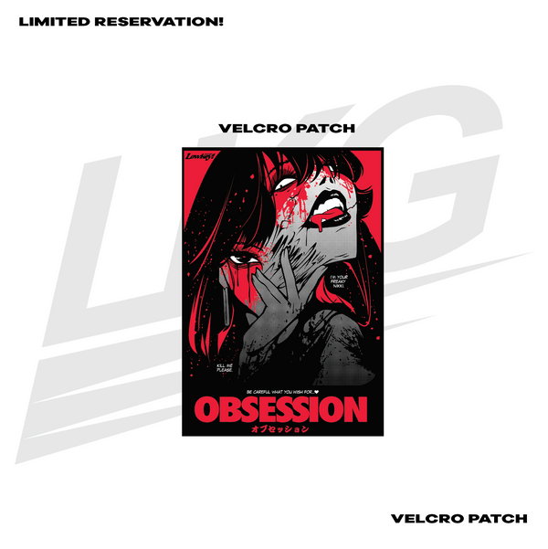 LOWKEY! "OBSESSION" PATCH - VELCRO