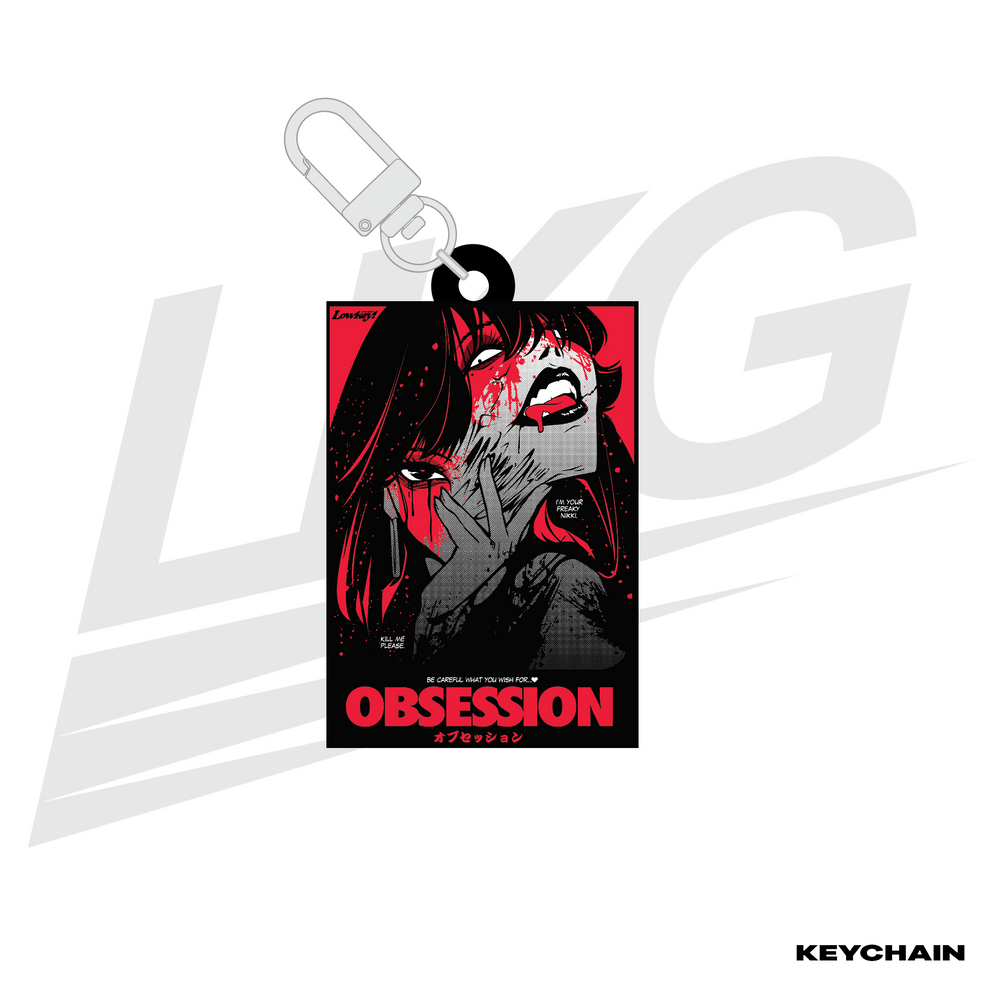 LOWKEY! "OBSESSION" KEYCHAIN