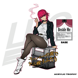 ***SPECIAL RELEASE!***~ LOWKEY! "SMOKING WITH YOU" TAYAMA ACRYLIC TROPHY