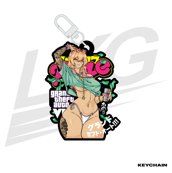 LOWKEY! "GTA VI AKARI" KEYCHAIN