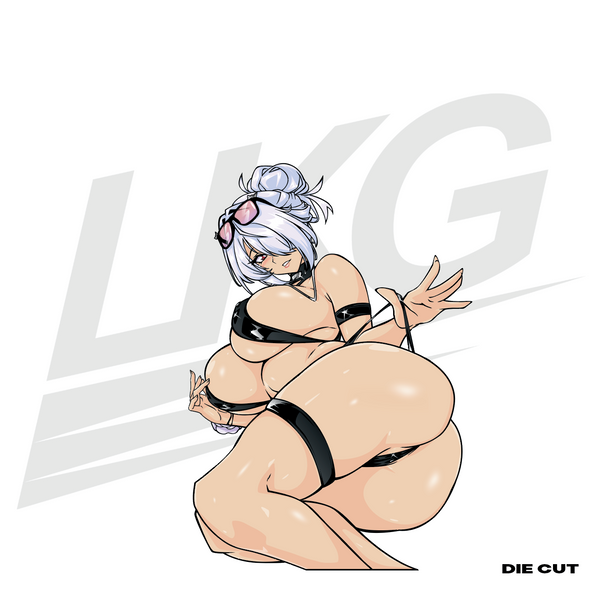 LOWKEY! "SUMMERTIME CINDY" DIE CUT